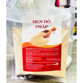 Men nhạt nhãn đỏ Pháp 100g (chia từ bịch 500g)