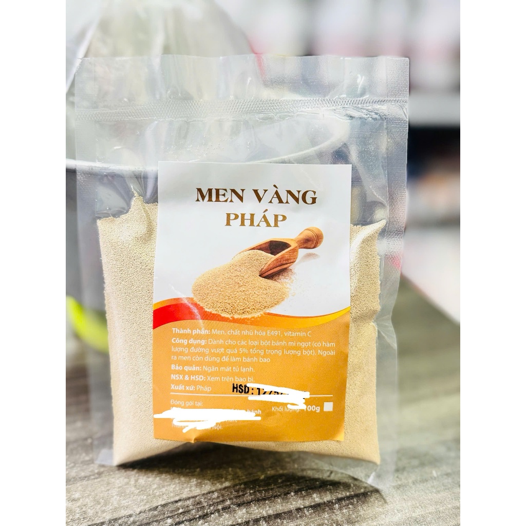 Men ngọt nhãn vàng Pháp 100gr (Chia từ túi 500gr)