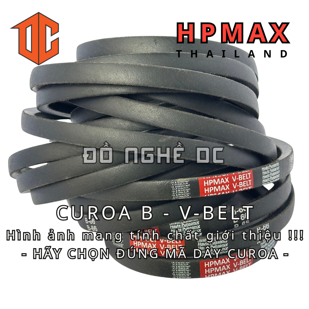 Sợi curoa bản trơn HPMAX - Thái lan B21 B51 B82 B48 B52 B28 B68 B50 B85 B51 B51 B56 B58 B22 B39 B89 