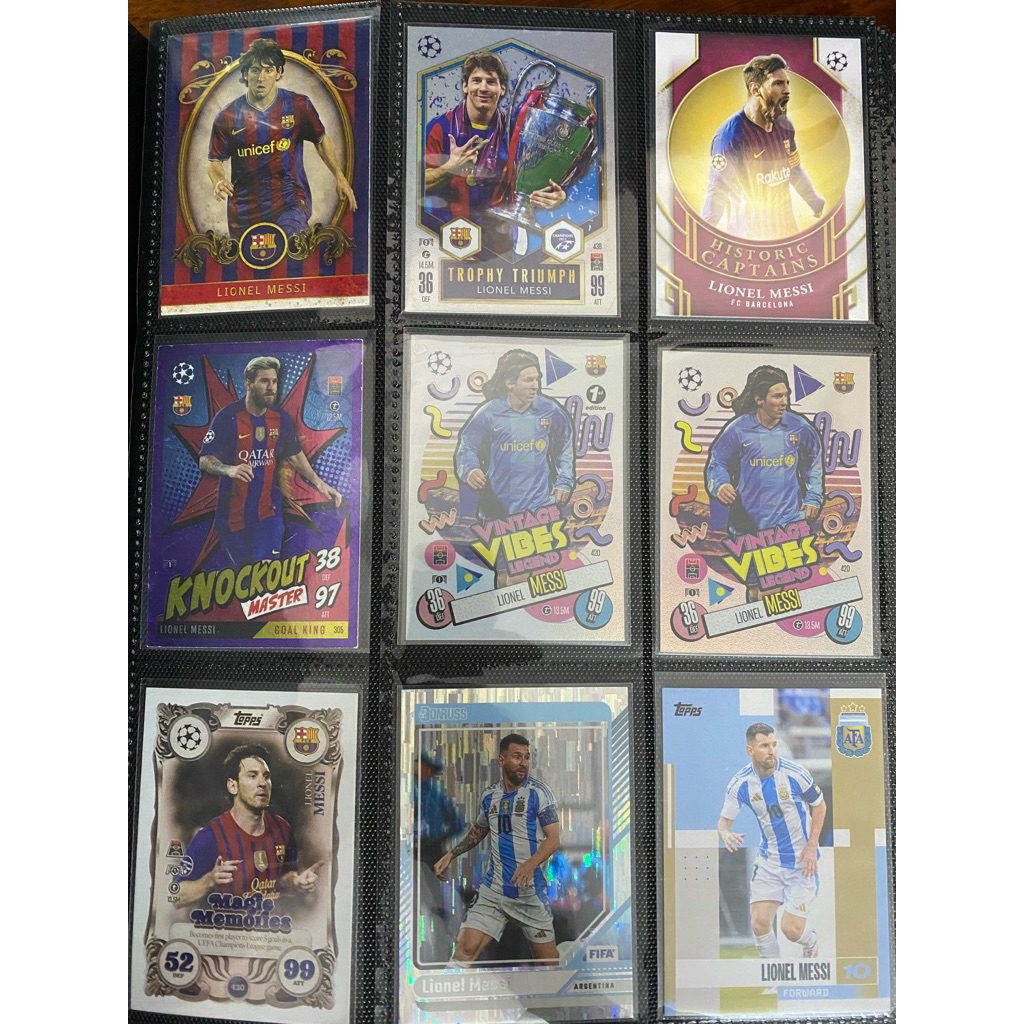 [CẬP NHẬT THƯỜNG XUYÊN] Thẻ Cầu Thủ Huyền Thoại Lionel Messi Tổng Hợp| FC Barcelona/ Argentina