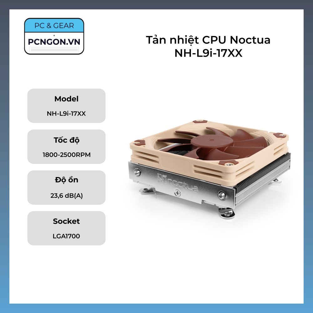 [PCNGON] Tản nhiệt CPU Noctua NH-L9i-17XX