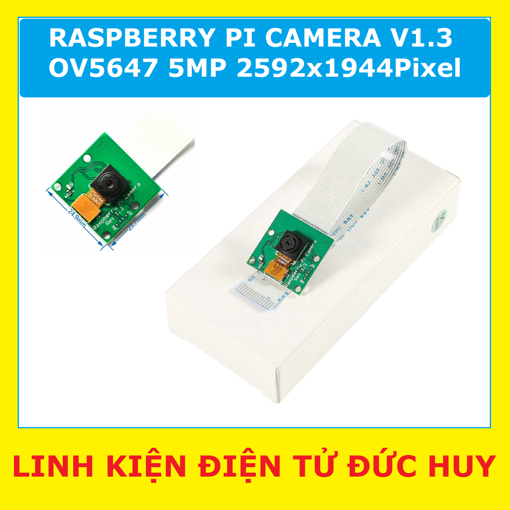 RASPBERRY PI CAMERA V1.3 OV5647 5MP 2592x1944Pixel