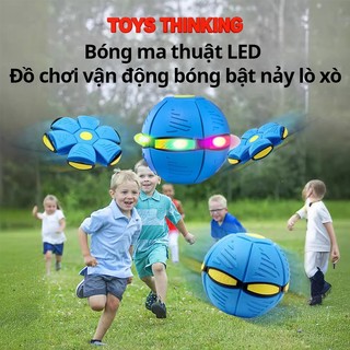 Bóng LED ma thuật ToysThinKing Đồ chơi vận động bóng bật nảy lò xò với ánh sáng nhấp nháy thú vị