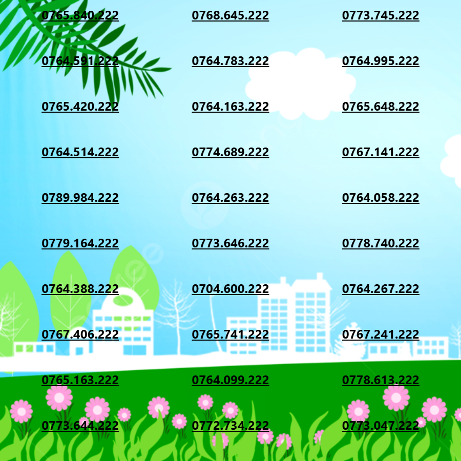 Sim Mobifone số đẹp tam hoa 222 – Mobi đầu 07x – Lộc Phát An Khang