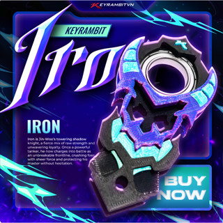 [SOLO LEVELING] Keyrambit Iron - Hiệp Sĩ Giáp Sắt - Chất Liệu Nhựa In 3D Cao Cấp - Móc Khoá Xả Stress