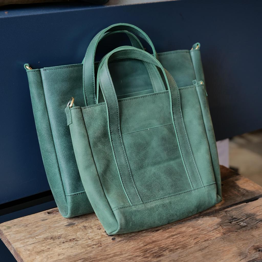 Túi Tote Da Bò Sáp January Classic