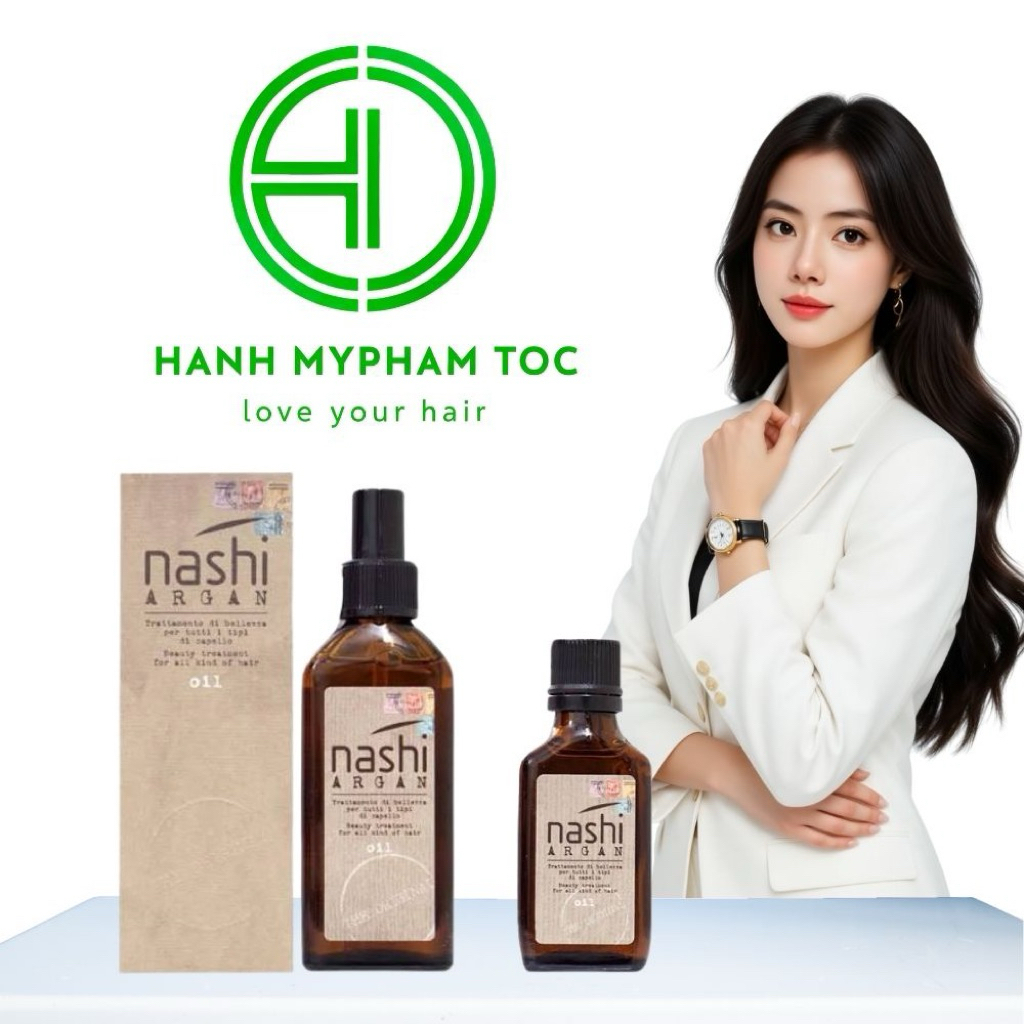 Tinh dầu dưỡng tóc Nashi argan 30ml - 100ml (limited edition phiên bản giới hạn)