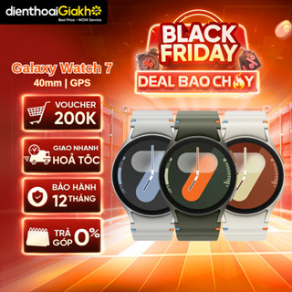  Đồng Hồ Thông Minh Samsung Galaxy Watch 7 Bluetooth  40mm Chính Hãng Bảo Hành Điện Tử 12 Tháng 