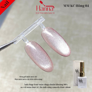  Combo 2 Chai Sơn Gel Mắt Mèo HN Gel Hot Trend 2025 Mix Nền Hồng Thạch KC03 và Mắt Mèo Bạc TH02 