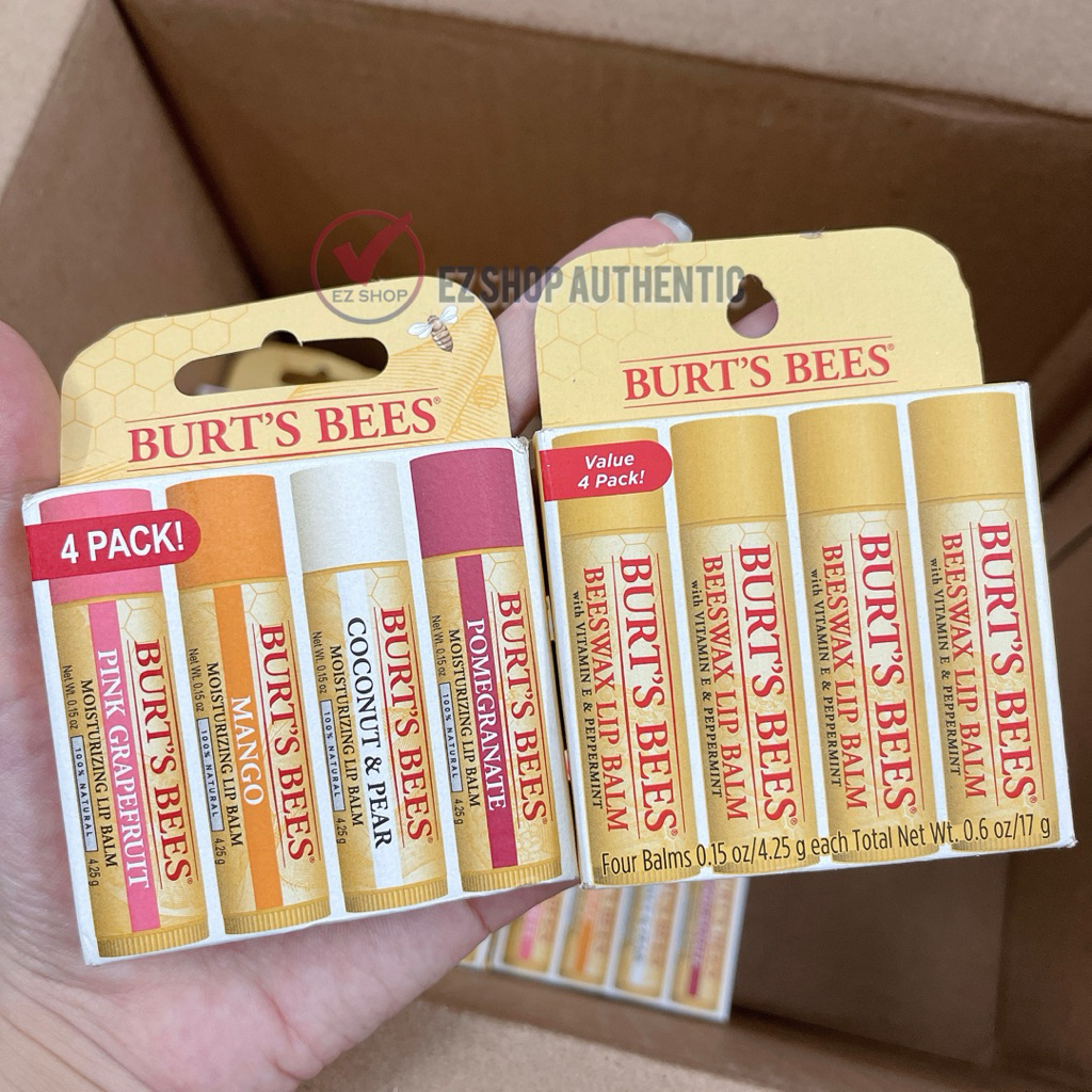[NEW] Son thỏi không màu Burt's Bees 4.25g