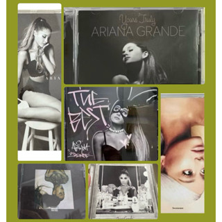  CD used - các albums của Ariana Grande - The Best Yours Truly My Everything Sweetener 