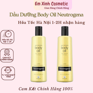  Dầu dưỡng thể Neutrogena Body Oil Light Sesame Formula 250ml của Úc 