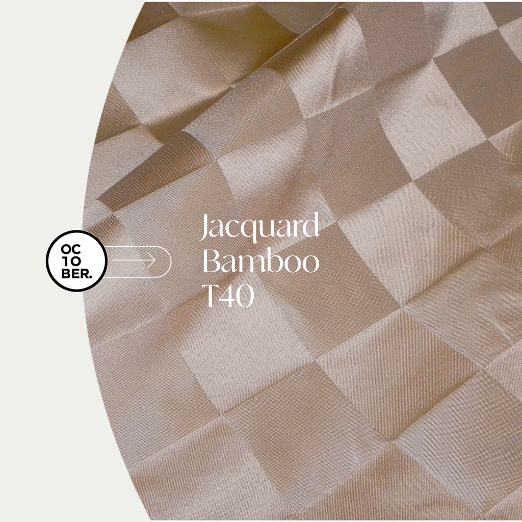 Ga Giường BamBoo Dệt Vân Bo Chun OCTOBER BEDDING size 1m6x2m và 1m8x2m Thấm hút  Thoáng mát Cao Cấp