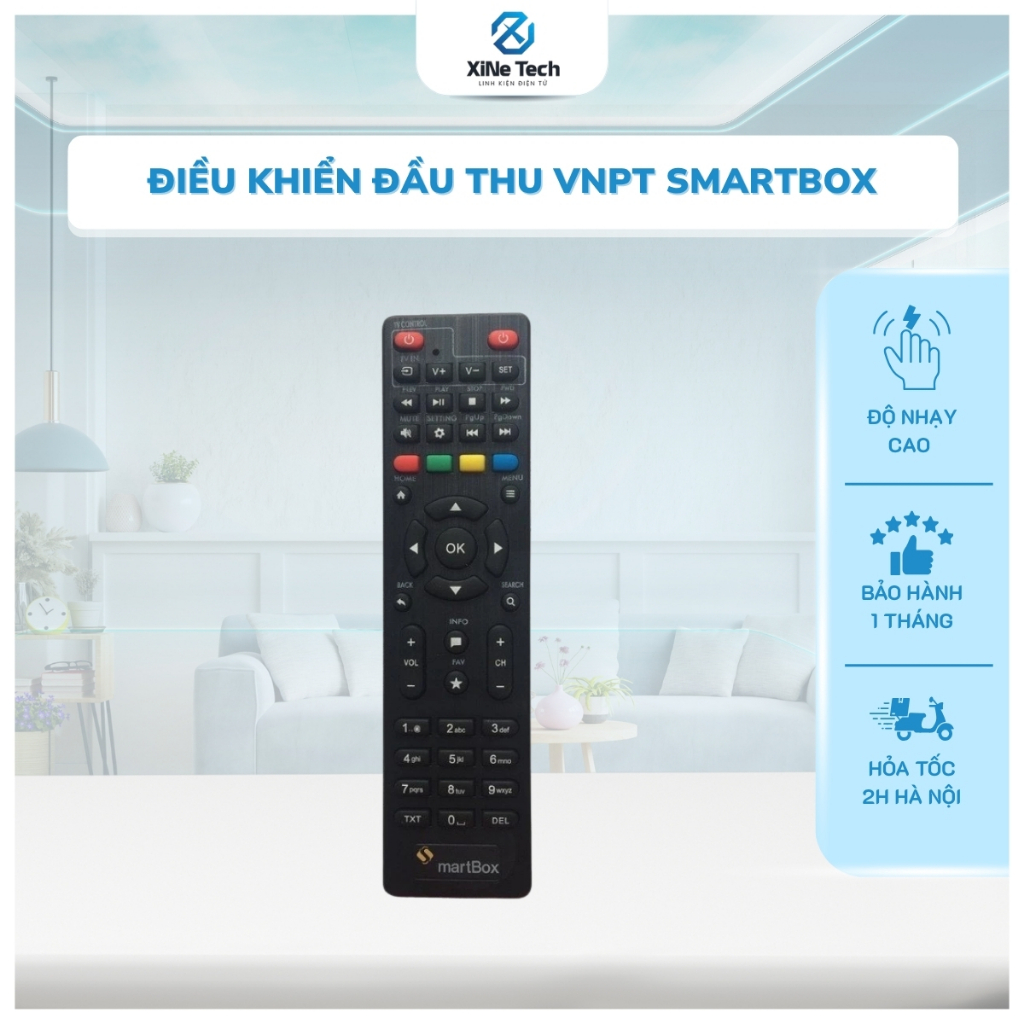 ĐIỀU KHIỂN ĐẦU THU VNPT SMARTBOX