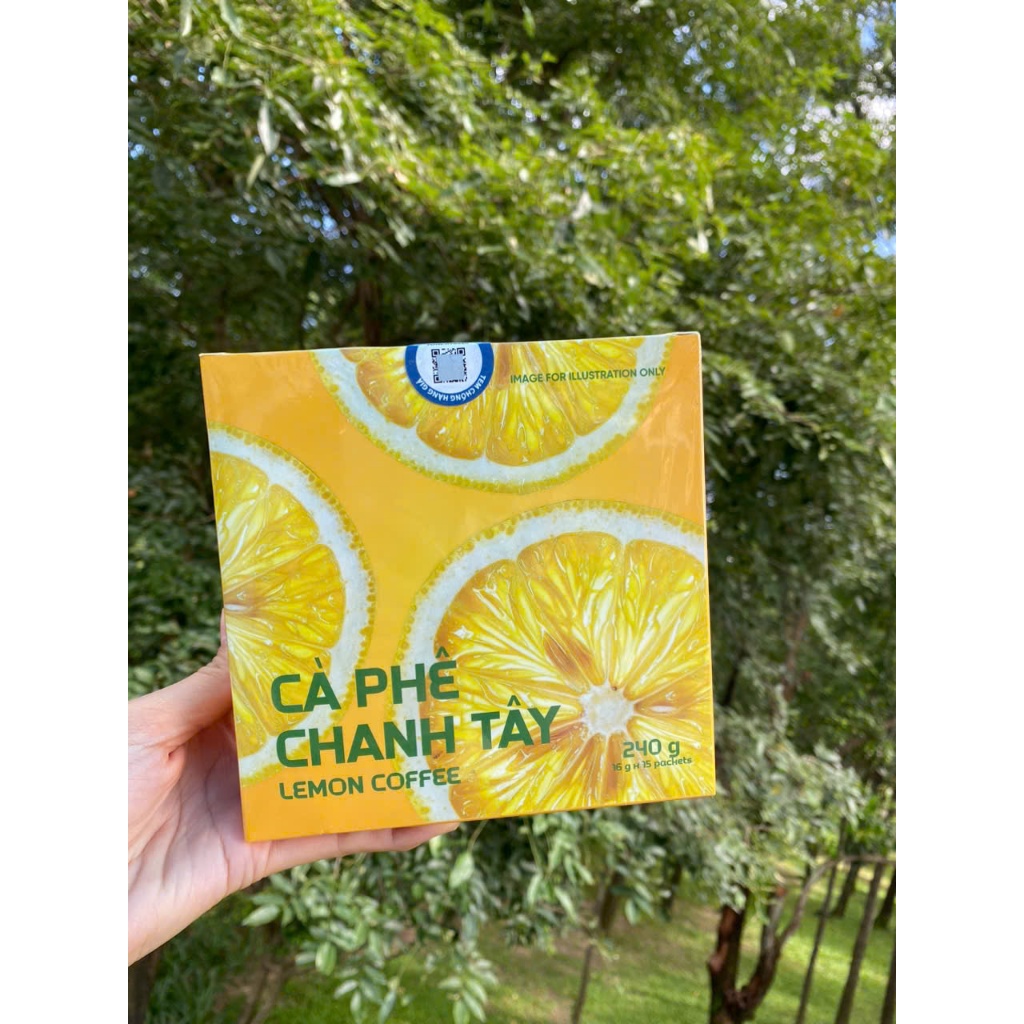 Cà phê hương vị chanh tây lemon coffee