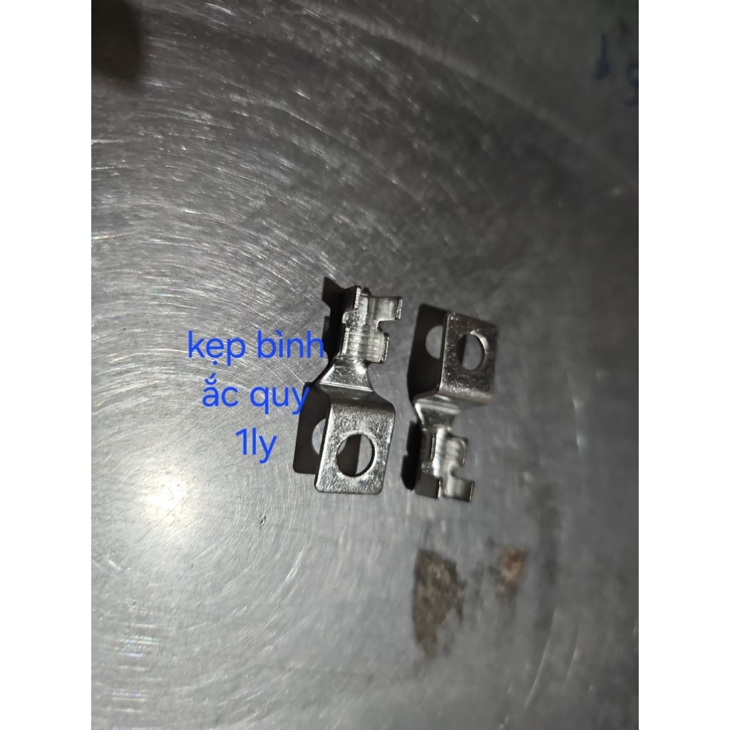kẹp bình ắc quy mạ niken dày 1ly dùng cho các dòng xe máy xe điện dream wave Air Blade lead jupiter 