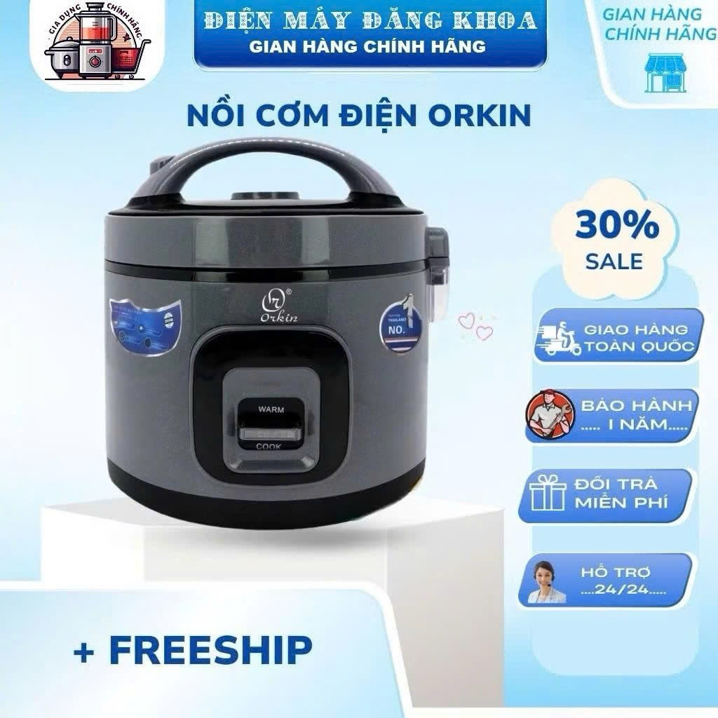 NỒI CƠM ĐIỆN THÁI LAN ORKIN OR22 2lít
