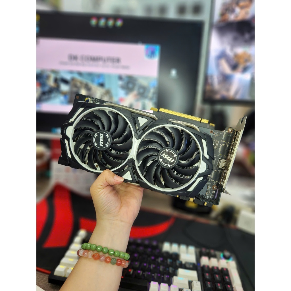 VGA MSI NVIDIA P104 DDR5X 8GB không cổng xuất hình_ dành cho đào coin_ không dùng cho game