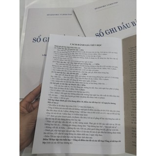 Sổ ghi đầu bài 2 buổi/ ngày ( combo 5 quyển) khổ a4