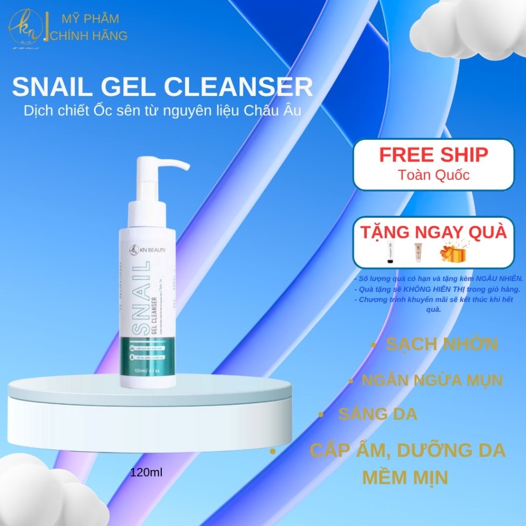 GEL RỮA MẶT KN BEAUTY NGỪA MỤN SÁNG DA