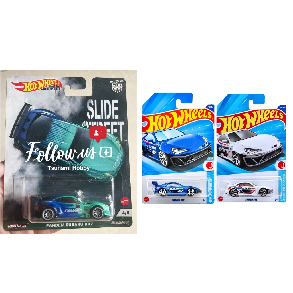 Xe mô hình Hot Wheels Pandem Subaru Brz