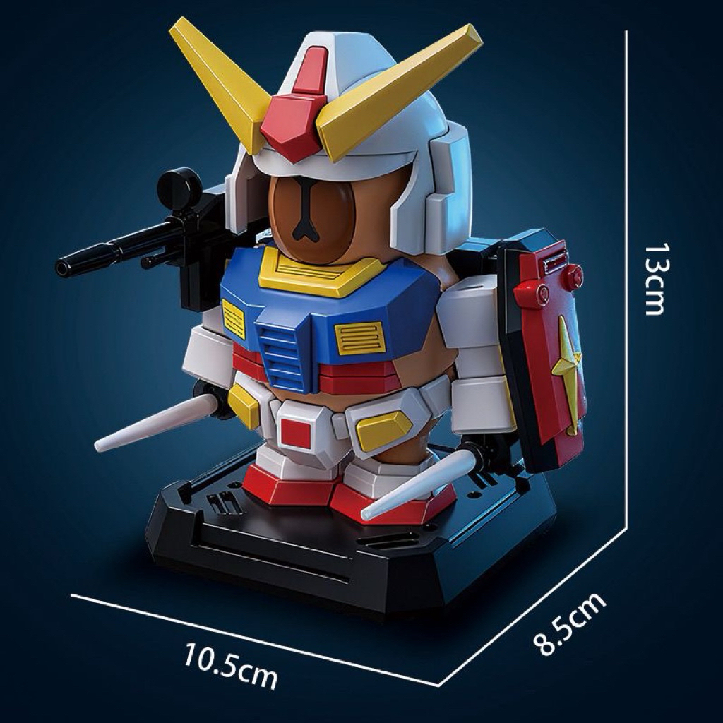 Mô hình Gundam Capybara decor vui nhộn