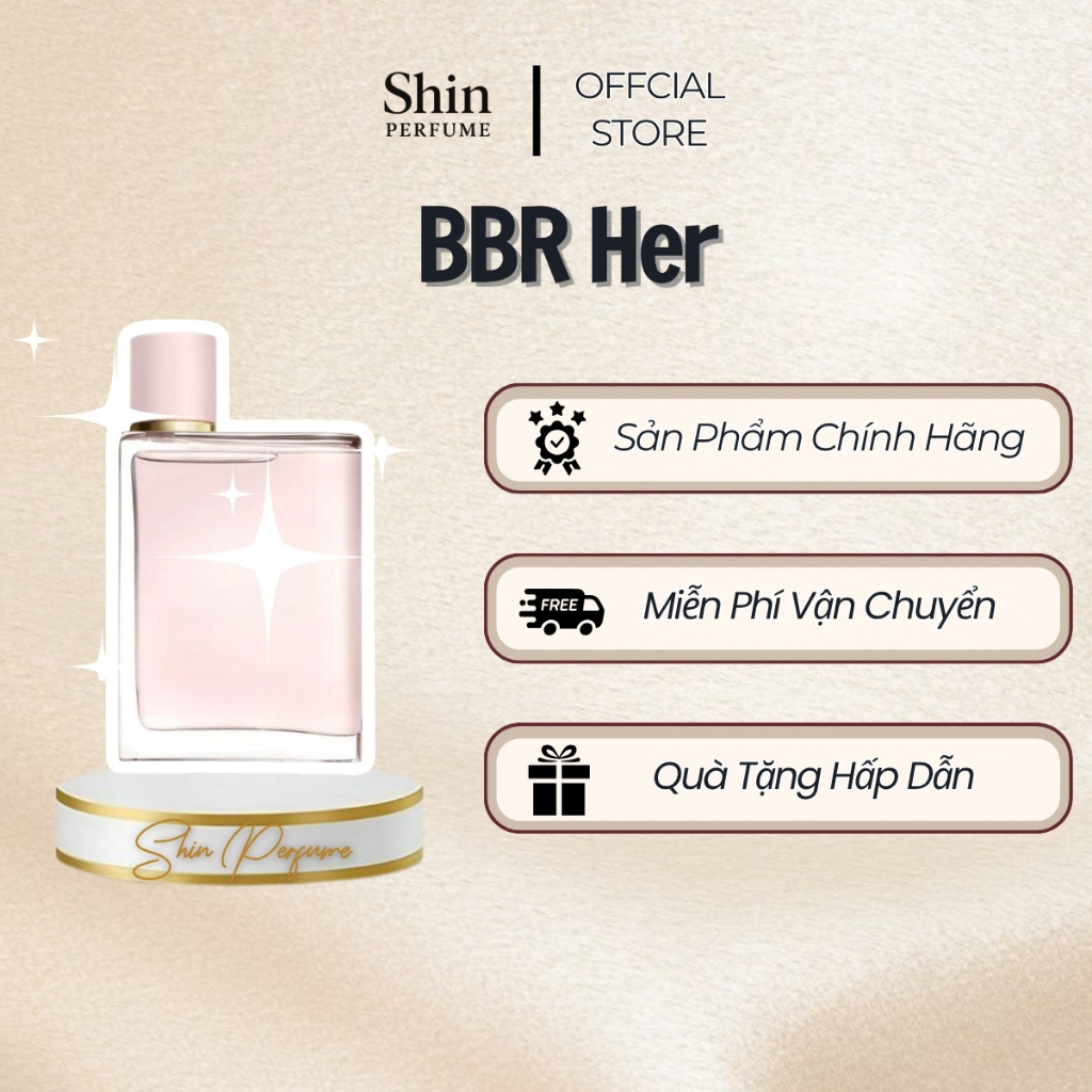 [5/10ml] BBR Her | Nước Hoa Nữ |Mẫu Thử|Shin Perfume