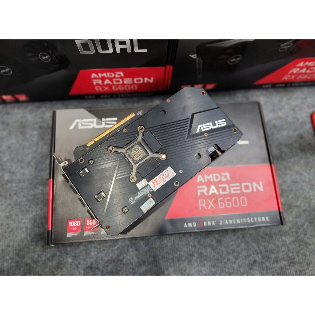 VGA  ASUS Dual Radeon RX 6600 8GB V2 Full Box Trùng Seri
