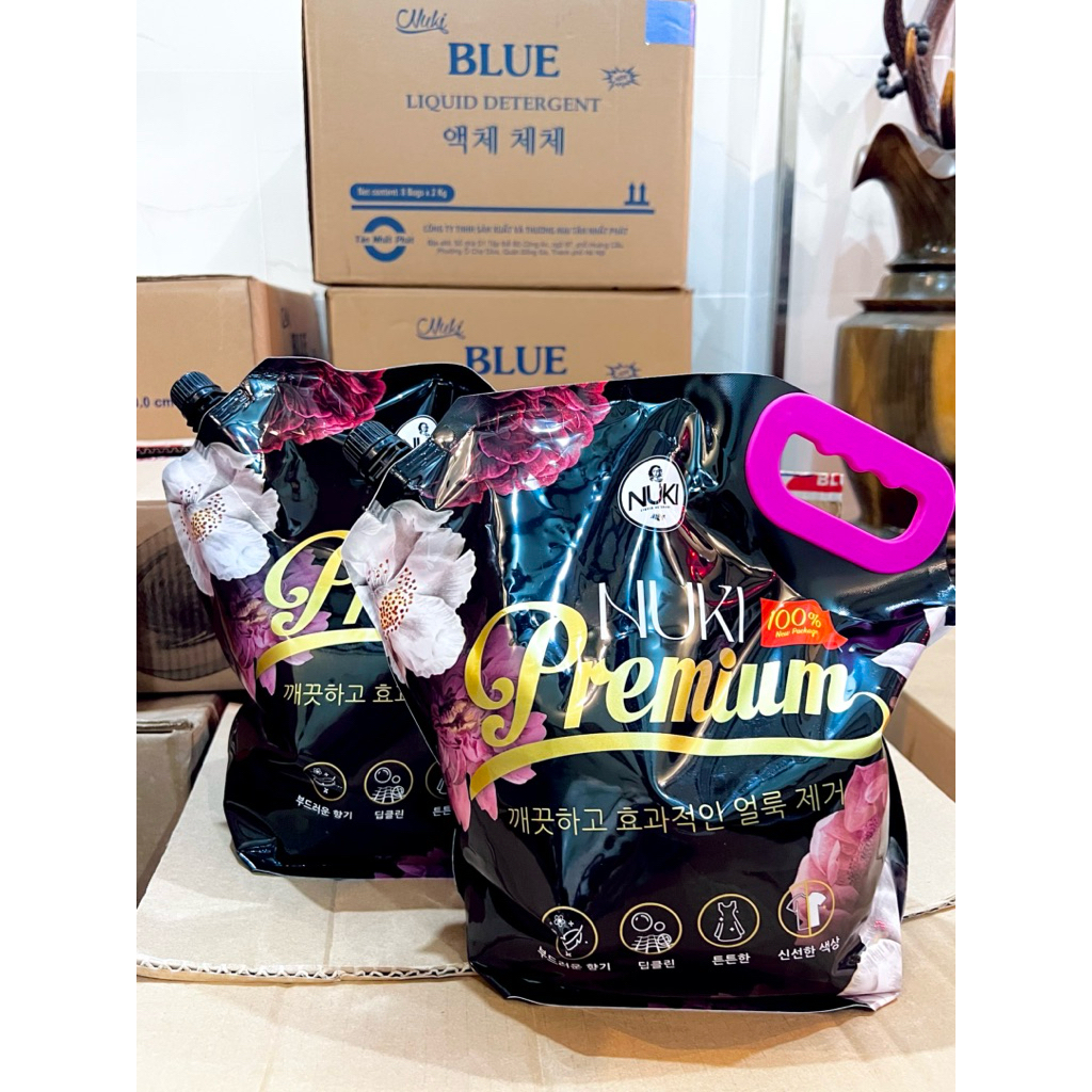 Combo 2 túi Nước Giặt Premium hương Hoa Hồng Bulgari 7kg2