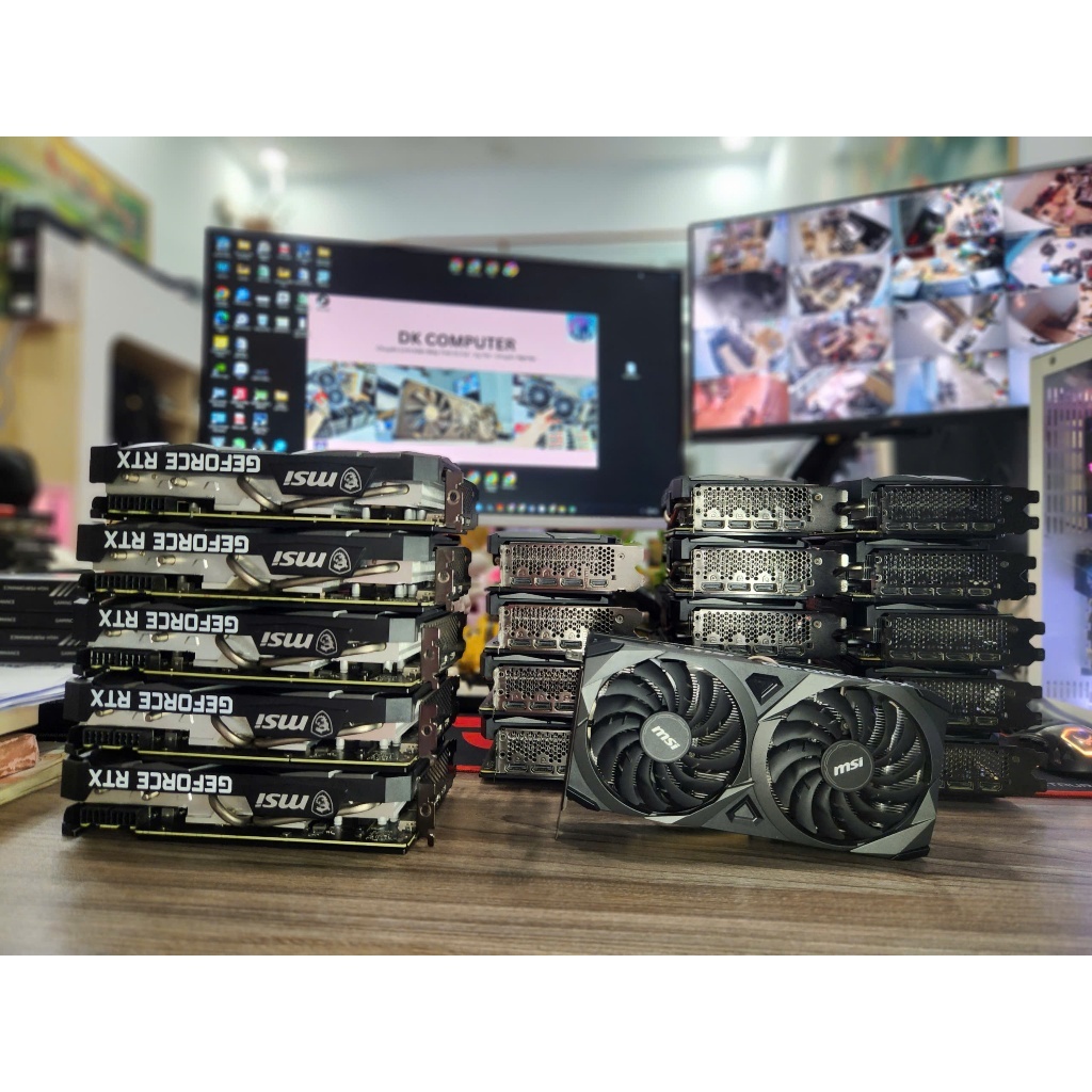 Card màn hình VGA MSI GeForce RTX 3070 VENTUS 2X OC (8GB GDDR6, 256-bit, HDMI +DP, 2x8-pin)