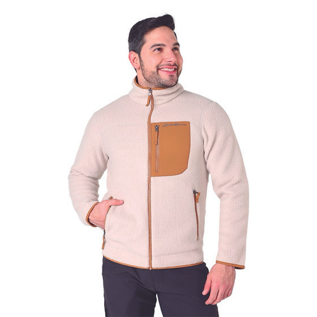 Áo khoác lông cừu nam Quest VNXK của Eddie Bauer size M âu