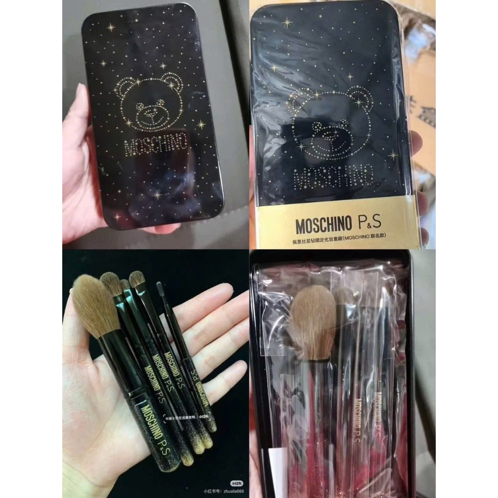 Bộ cọ 5 cây moschino tách gift chính hãng