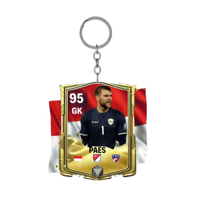 Card FC Mobile Indonesia Marteen Paes Keychain