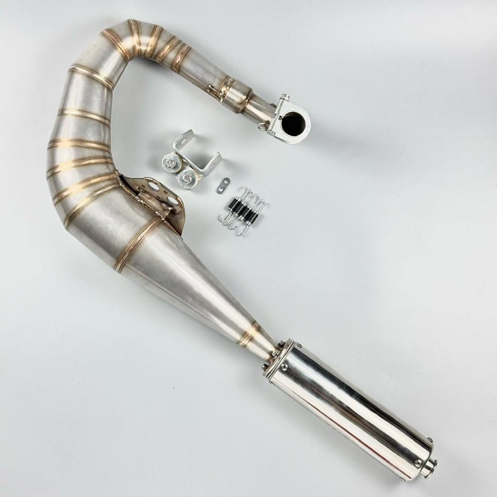 Pô Inox – Dành cho Vespa 125GT/GTR/Sprint / PX125 / PX150