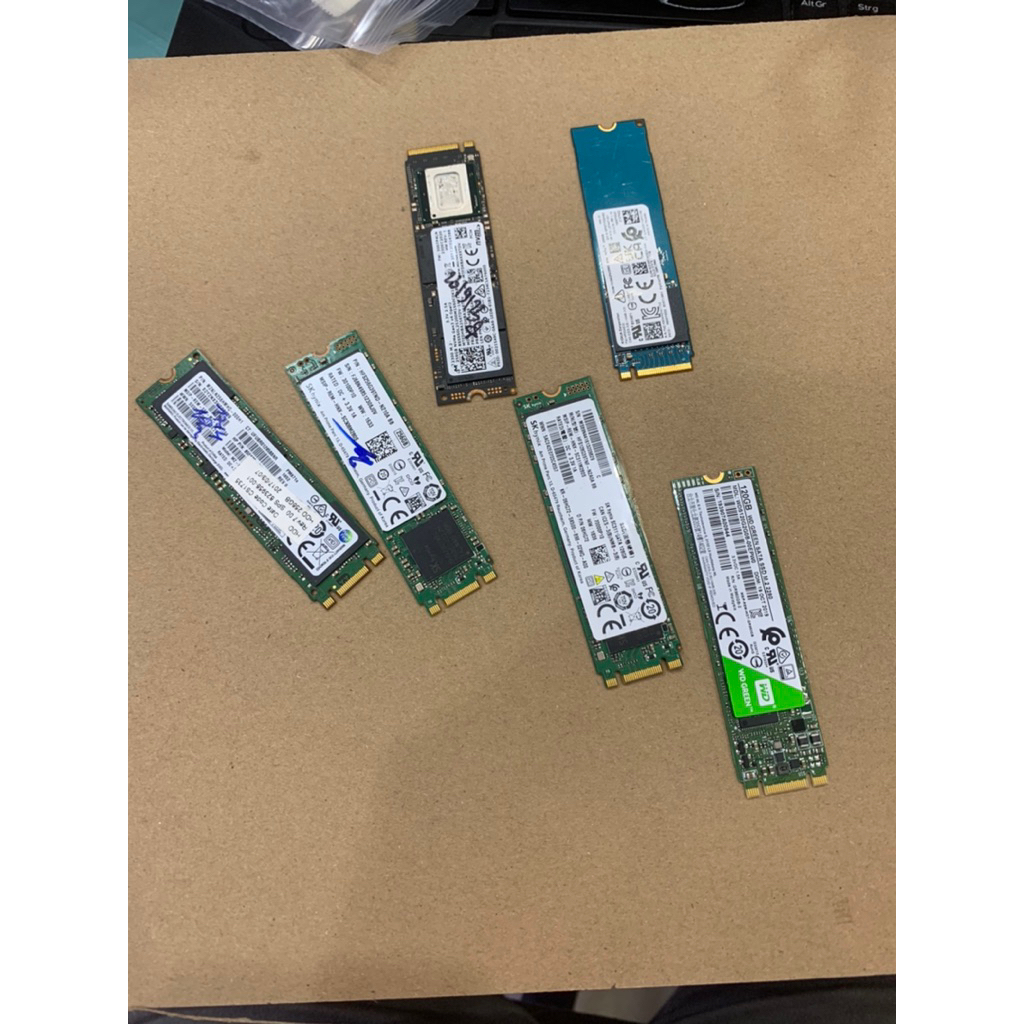Ổ cứng SSD M2 2280 / M2 NVME / M2 2242 / 128GB 256GB 512GB ( Cũ Tháo Máy )