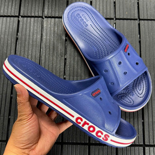  Dép lê Cross Bayaband Slides tặng kèm 12 charm Dép lê cross nam dép quai ngang cross chống trơn 