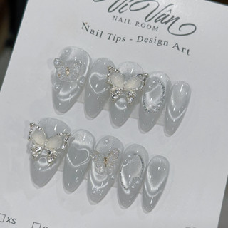  153 Nail box mắt mèo ánh trăng. Móng giả thiết kế 