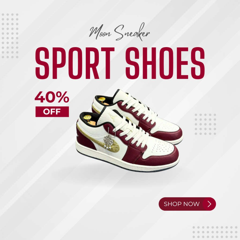 Giày JD Low Rắn Tím, Rồng Đỏ – Sneaker Nam Nữ Đế Êm, Dễ Phối Đồ, Phong Cách Năng Động Full Box Bill