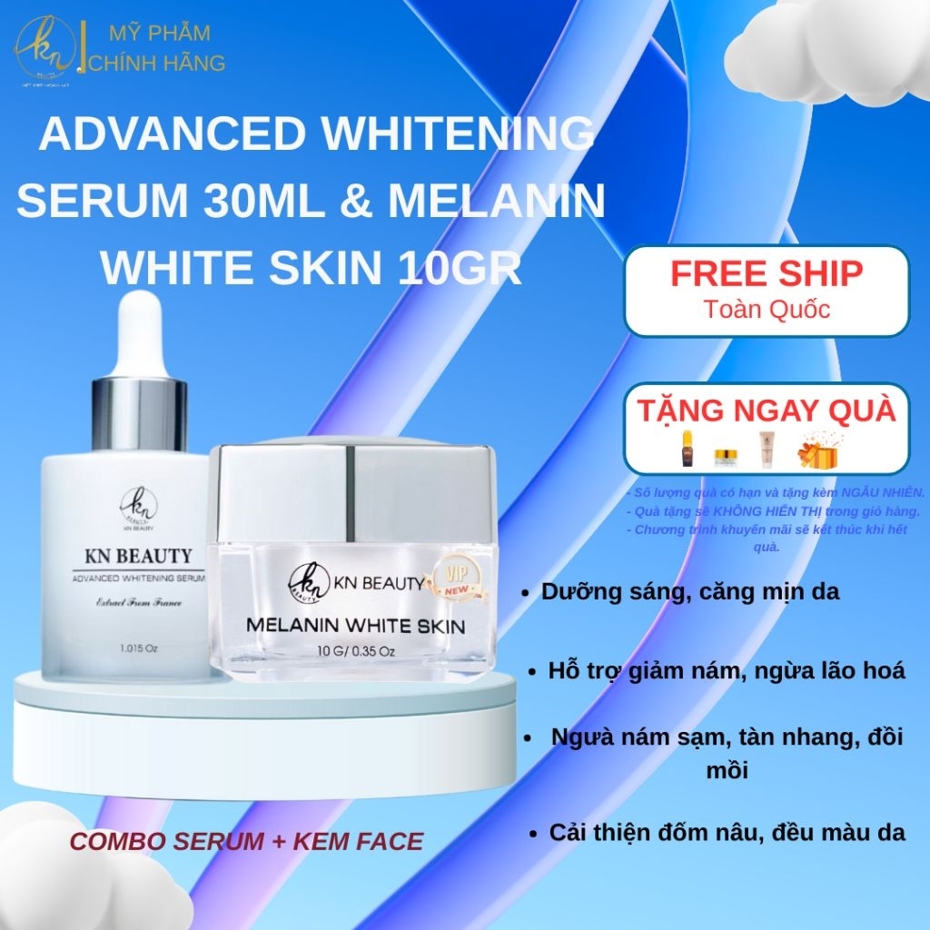 KEM NÁM + SERUM NÁM KN BEAUTY