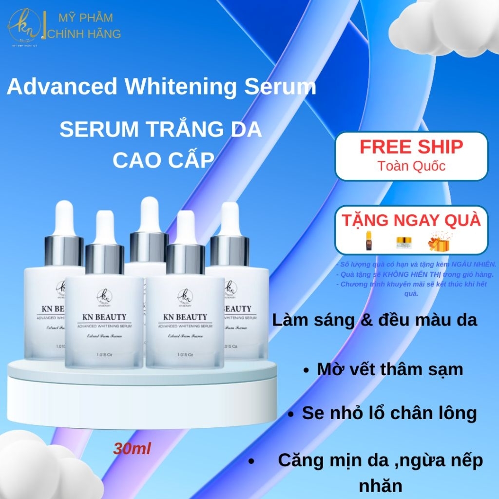 [FREESHIP] COMBO 5 SERUM TRẮNG DA NGỪA LÃO HÓA _ KN BEAUTY