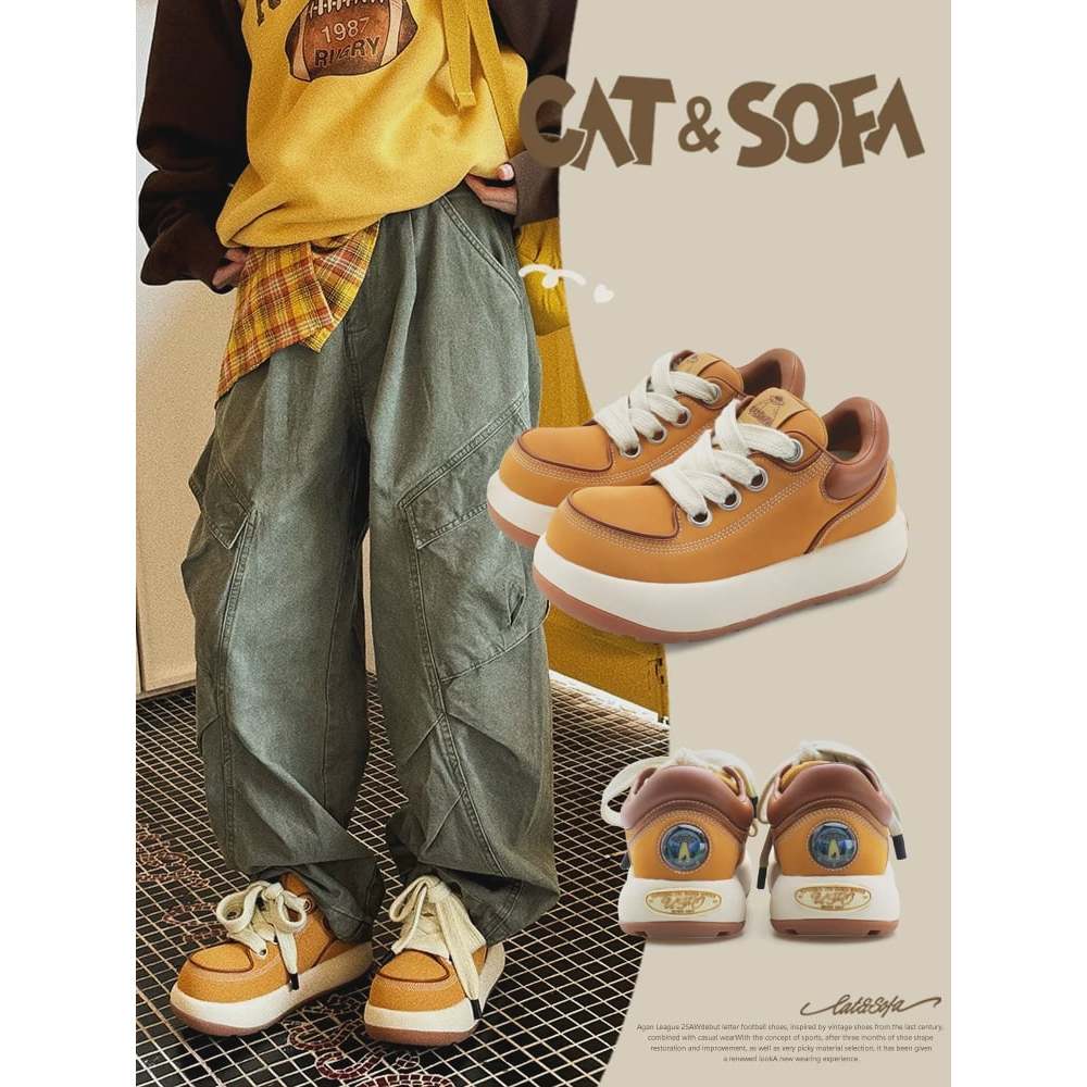 Giày Cat&Sofa UFO Chính Hãng - Giày Sneaker Cat and Sofa Chuẩn Auth - Full Box - Tặng Kèm Phụ Kiện