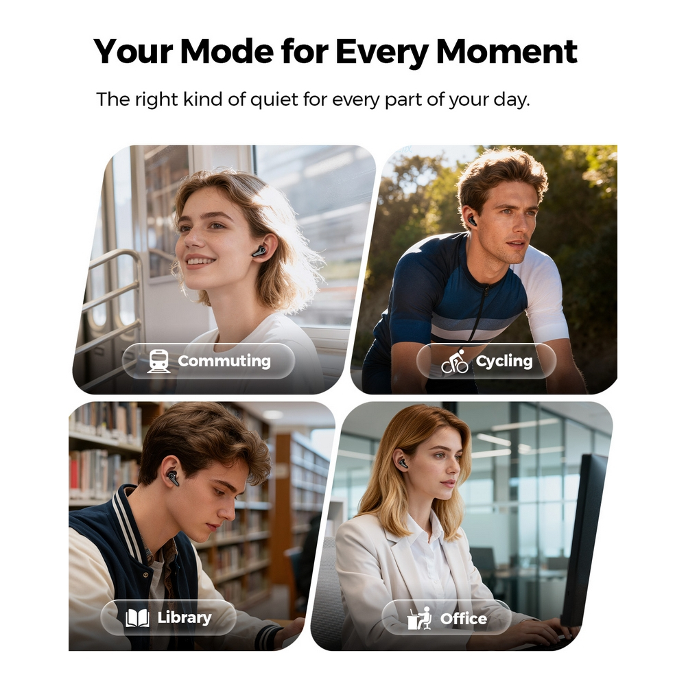 Tai Nghe Bluetooth 6.0 Soundpeats C30 | LDAC | Kết nối 2 thiết bị | loa 12mm  [ vs Capsule 3 Pro ] | BigBuy360 - bigbuy360.vn