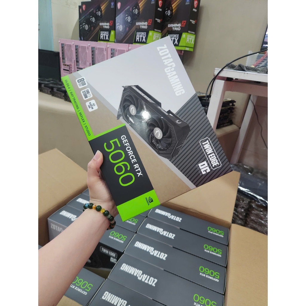 [DK COMPUTER] Card màn hình Zotac GeForce RTX 5060 Twin Edge OC 8GB NEW BẢO HÀNH 36 THÁNG