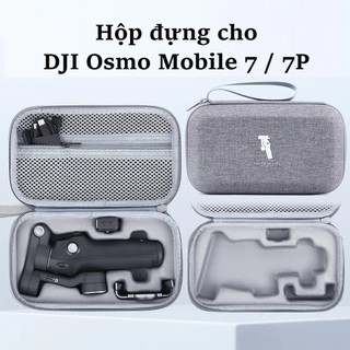 🔥 Hộp đựng DJI Osmo Mobile 7, 7P - Case bảo vệ, Túi đựng chống sốc, chống nước cho máy ảnh DJI Osmo Mobile 7, 7P