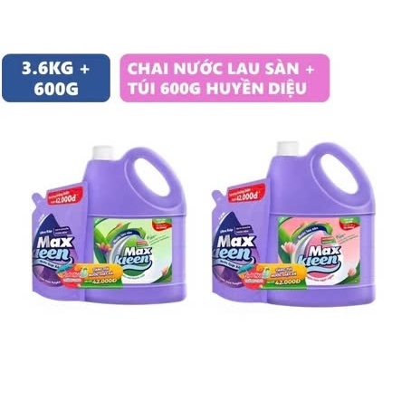 Nước Giặt Xả Max Kleen Túi