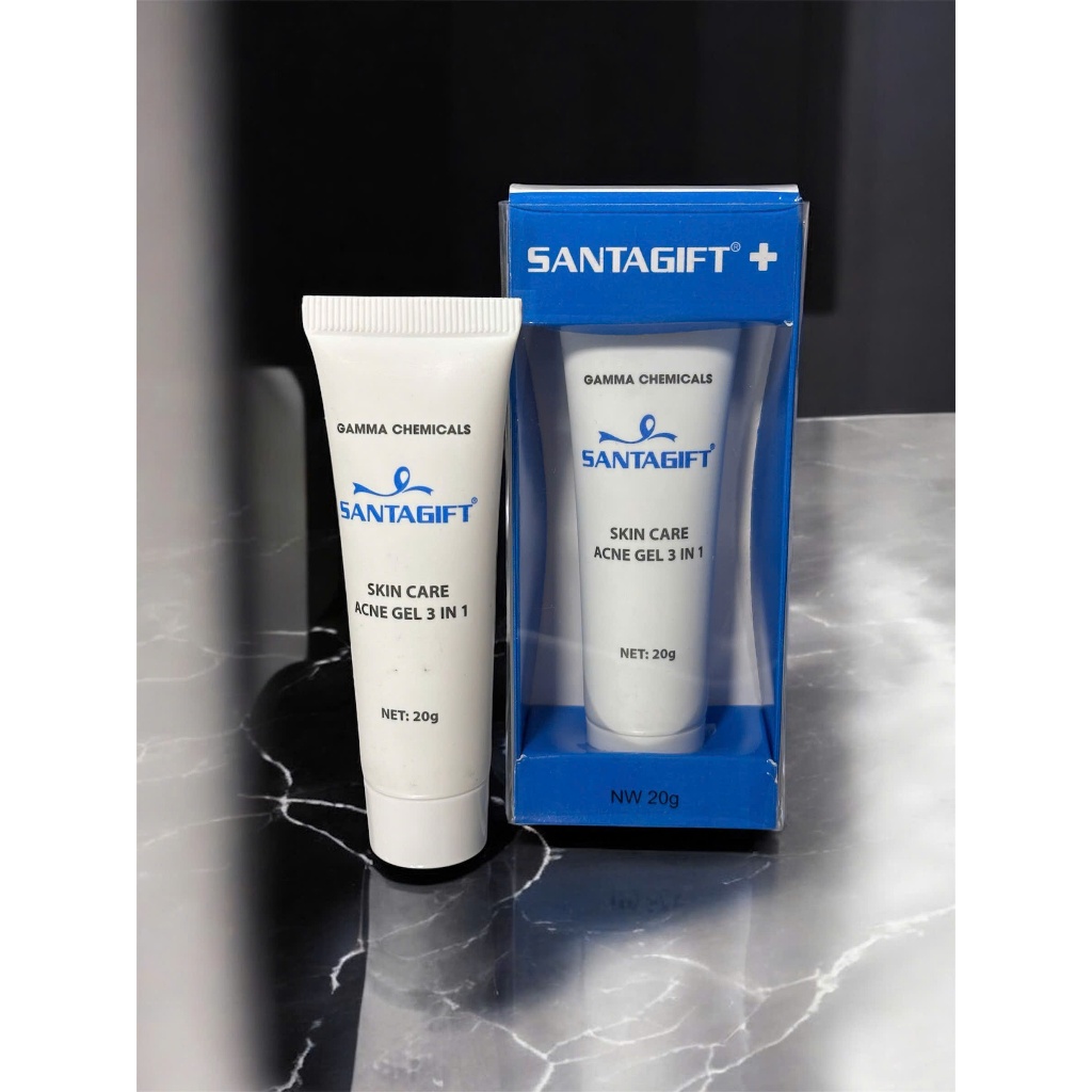 Gel hỗ trợ giảm mụn Gamma SANTAGIFT 20g Skincare Làm Đẹp Da - 1GGM