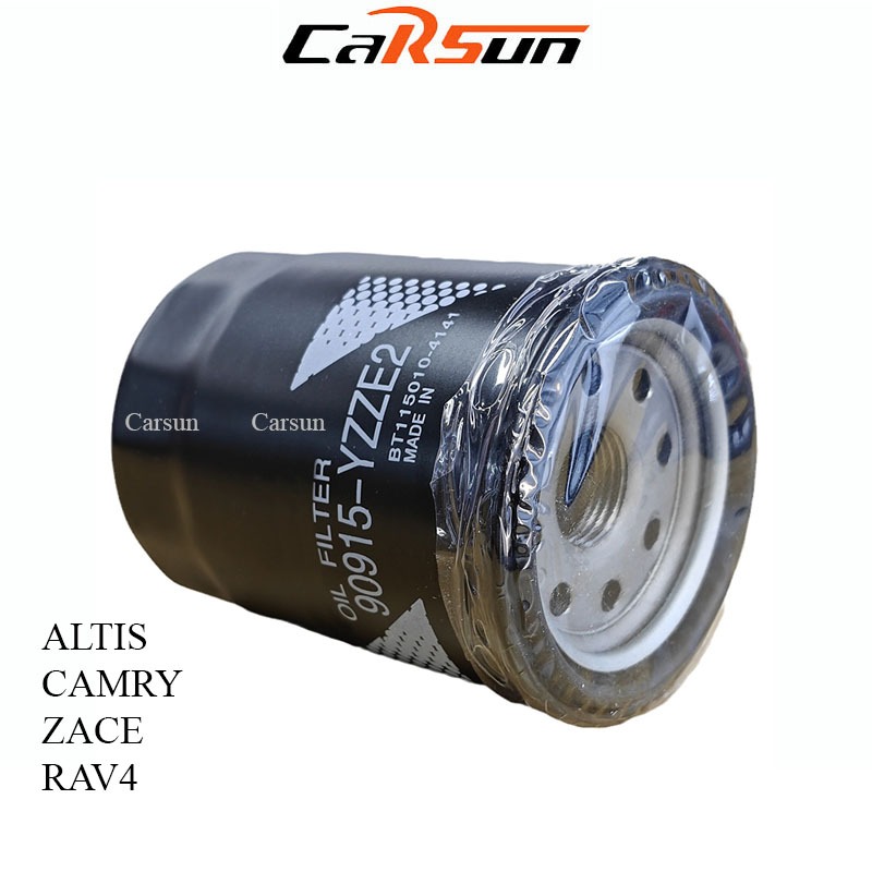 (C268) Lọc Dầu Máy Lọc Nhớt Động Cơ Xe Camry, Zace, Rav4, Altis OEM (Mã: 90915YZZE2/9091510002/90915