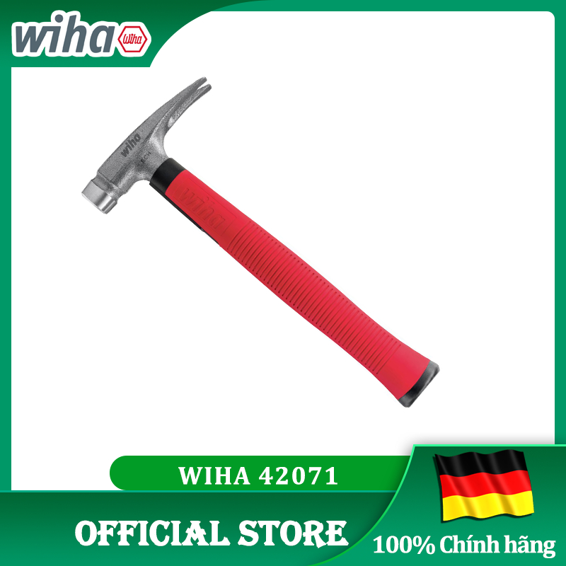Búa Thợ Điện 300g Cán Bọc Nhựa WIHA 42071 [Chính hãng Đức/ Germany]