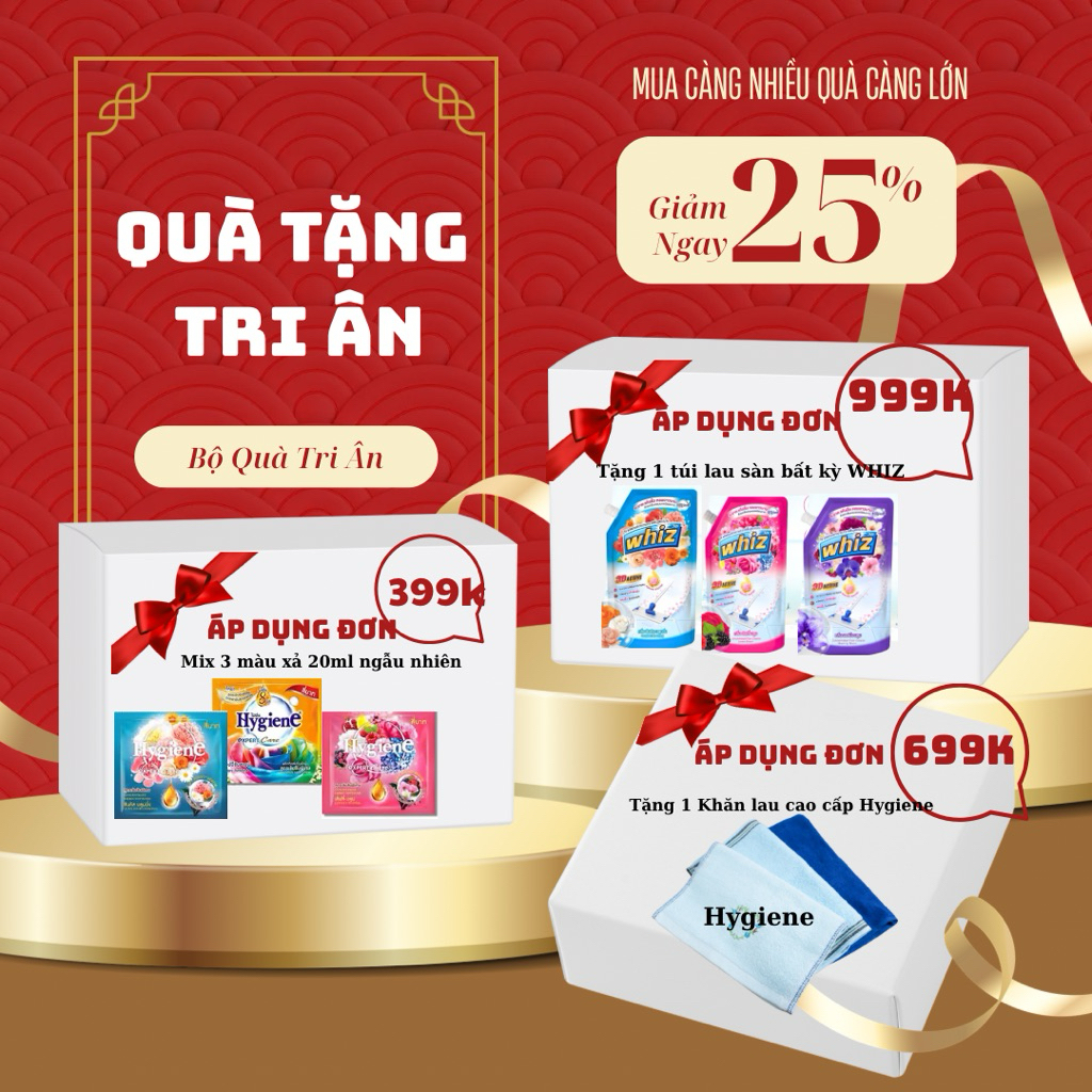 [QUÀ TẶNG KHÔNG BÁN]- Bộ quà tặng tri ân TH Clean