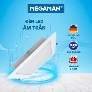  Đèn LED Âm Trần Vuông MEGAMAN 9W 12W 15W 24W – Đèn Downlight tiết kiệm điện 